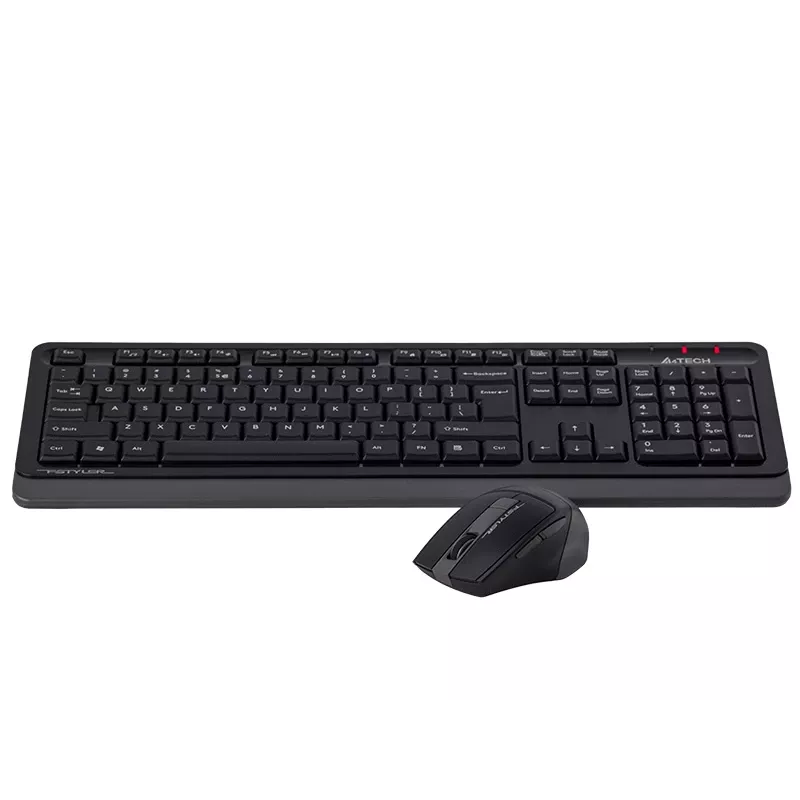 Kabellose Maus A4Tech FStyler 47478 2.4G Nano Grau ergonomisches Design