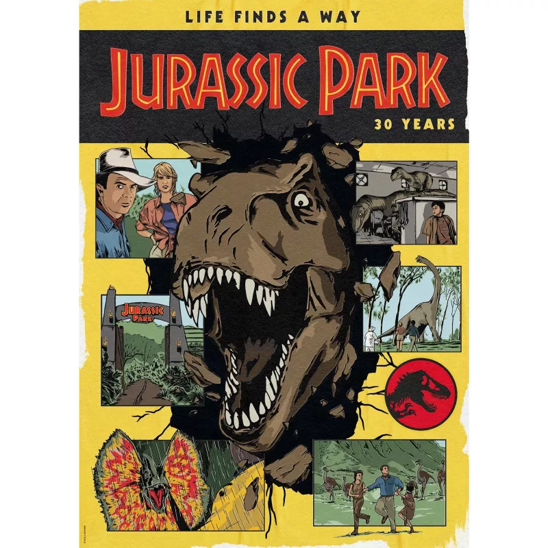 Puzzle schmidt spiele Puzzle Jurassic Park 30 Years of Jurassic Park 1000 Teile