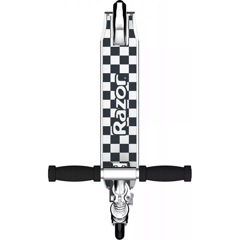 Kick-Scooter Razor Model A — leichter faltbarer Erwachsenen-/Teenager-Scooter, Aluminium, verstellbarer Lenker, max. Tragkraft 65 kg