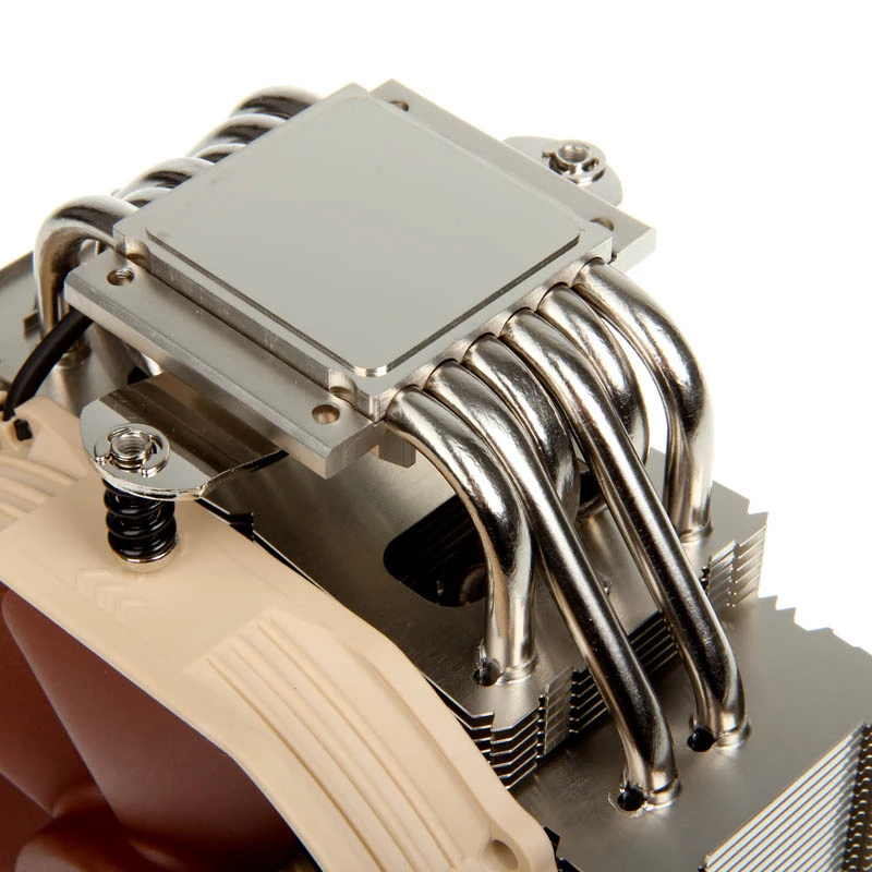 Noctua NH-U14S Computer-Kühlkomponente Prozessor-Kühler 12 cm Braun, Edelstahl