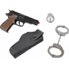 Toy Policeman Set Pulio 155425/6 mit Zubehör – Rollenspielfigur und Ausrüstung
