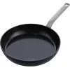 Bratpfanne GreenPan CC006387-001, Allzweckpfanne rund, 28 cm, schwarz mit Edelstahl