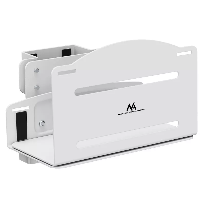 CPU-Halterung MACLEAN MC-116W, höhenverstellbares und schwenkbares Design für die Untertischmontage