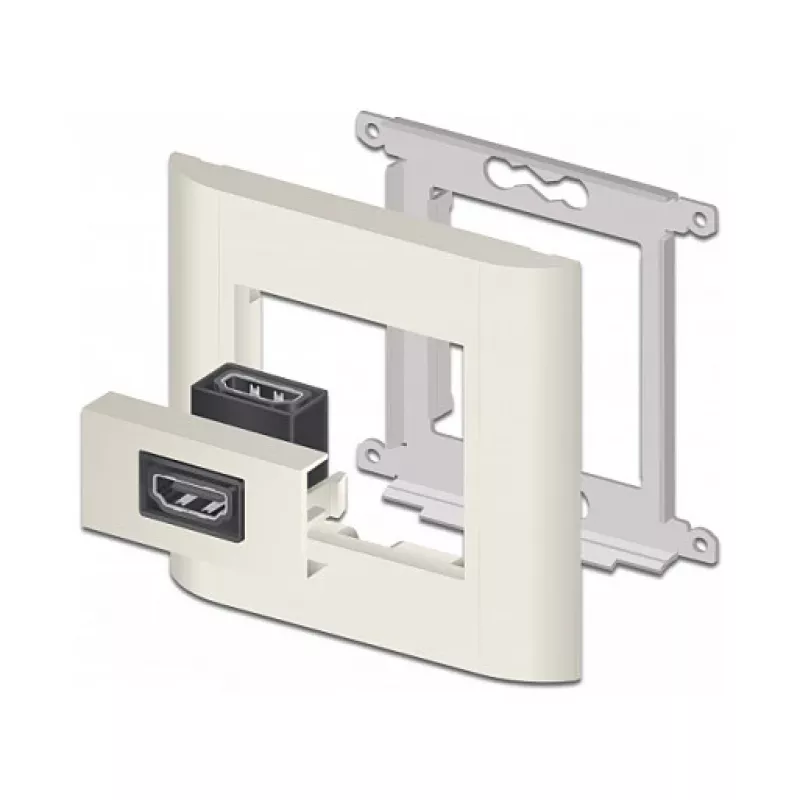HDMI-Modul DeLOCK Easy 45 81304 abgewinkelt 90° 22,5 x 45 mm