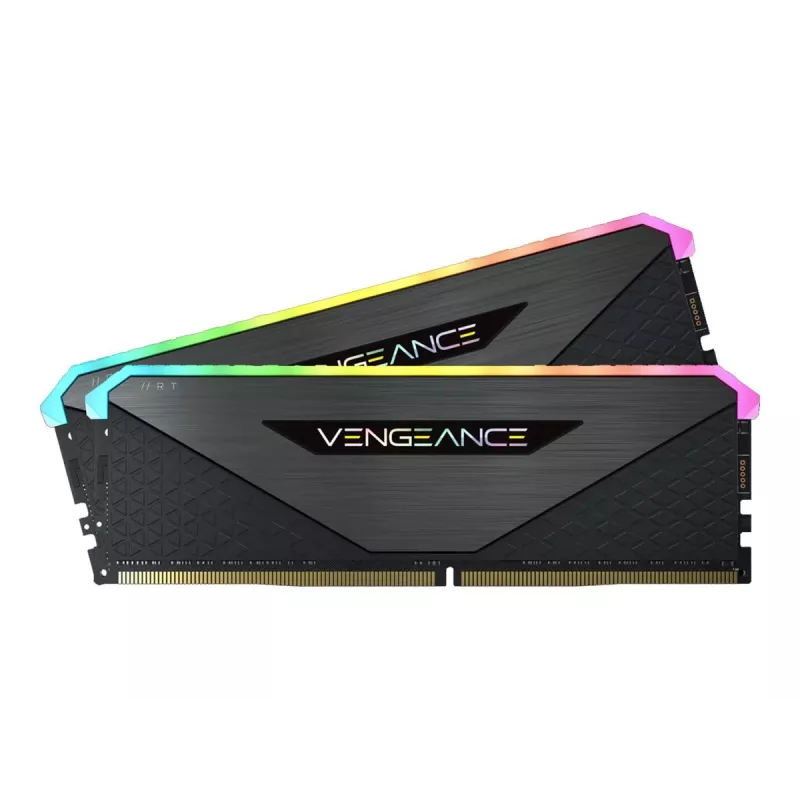 DIMM 32 GB DDR4-3200 2x 16 GB dual kit black CMN32GX4M2Z3200C16 Vengeance RGB RT INTEL XMP