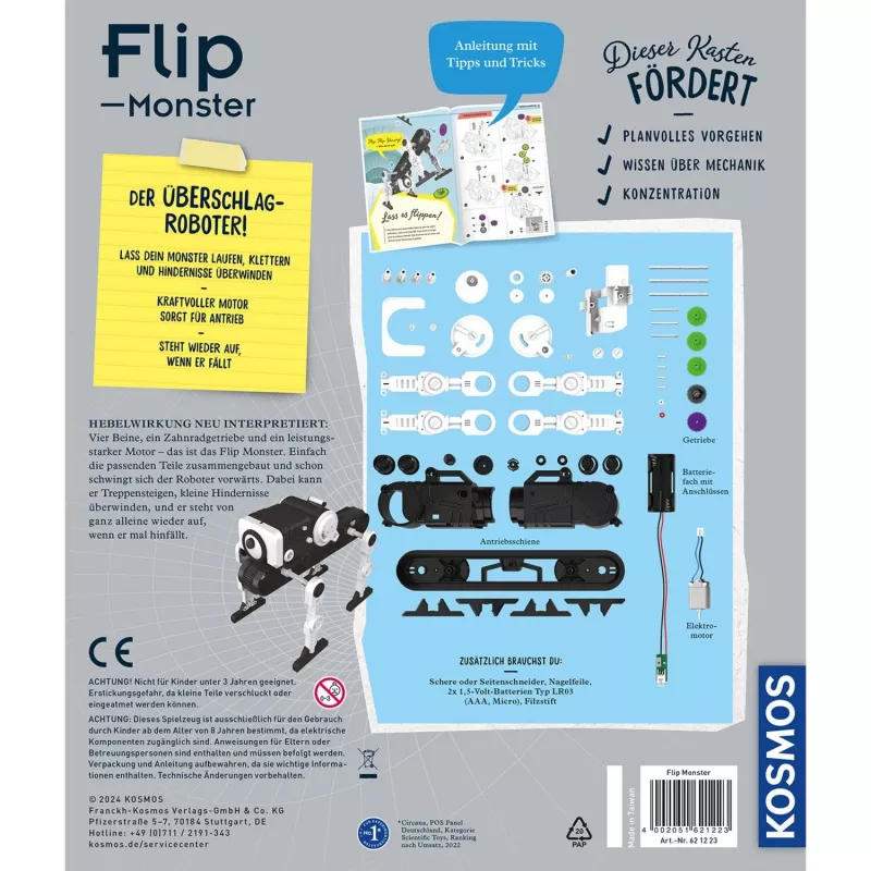 Flip Monster, Experimentierkasten