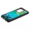 Schutzhülle iKins für Samsung Galaxy S20 Ultra – schwarzes Seerosen-Design