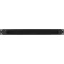 Kabelmanagement-Panel LOGON RAO200BL Schwarz Metall 48,3 cm