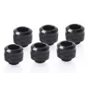 Fitting-Kit Alphacool 17475 — Messing-Fittings, schwarz, Ø 22 mm, H 20 mm
