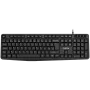Kabelgebundene Tastatur CANYON KB-1 UK-Layout Schwarz