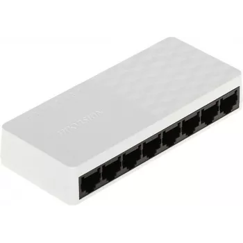 Hikvision DS-3E0508D-O Netzwerk-Switch Gigabit Ethernet (10/100/1000) Schwarz, Weiß