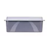 Katzenklo DIAMENTIQ Bonita grau Kunststoff 571×392×209 mm, 1 kg