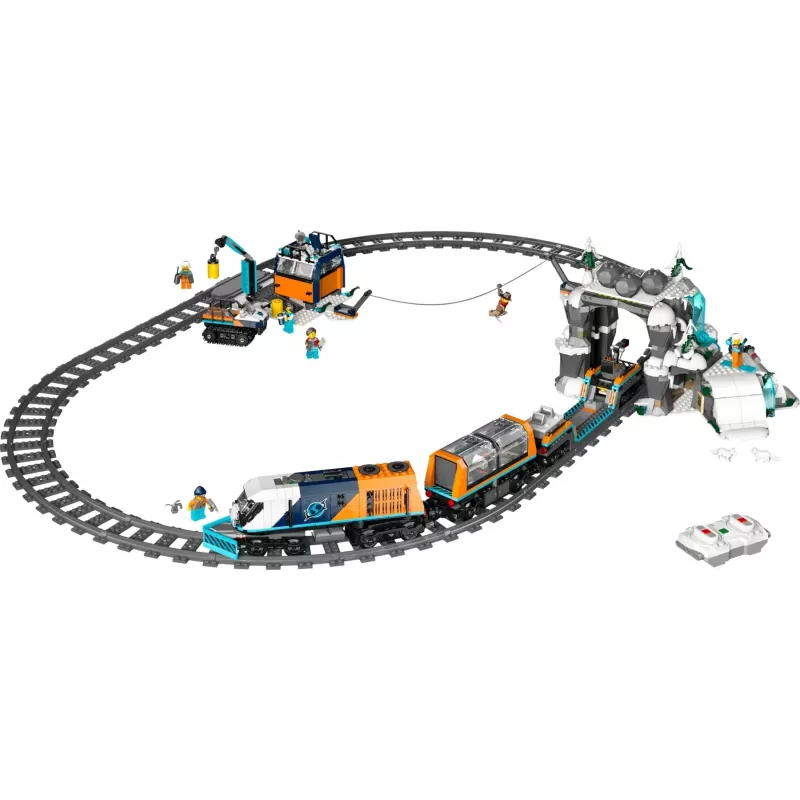 LEGO CITY 60470 Entdecker Polar-Express-Arktiszug