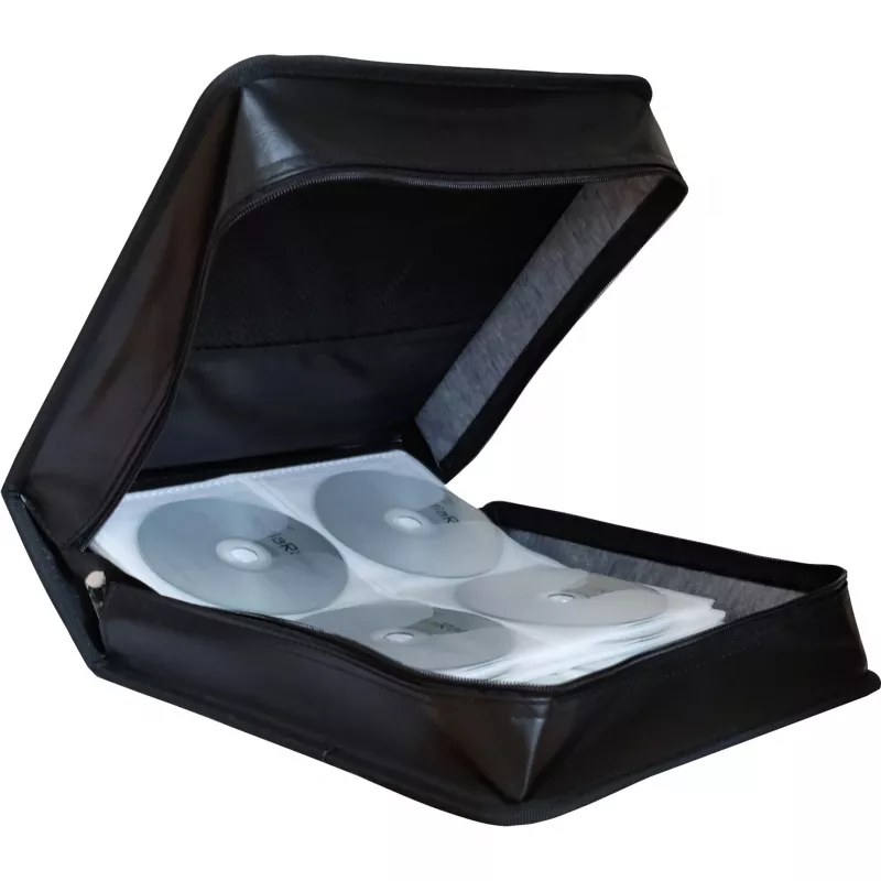 MEDIARANGE Aufbewahrungskoffer für CDs/DVDs – 200 CDs/DVDs