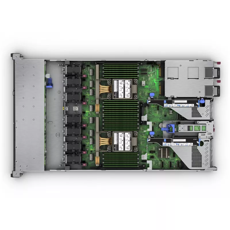 HPE ProLiant DL360 Gen11 4510 2,4 GHz 12c 1P 2x32GB-R 8SFF MR408i-o 2x960 GB SSD 2x1000 W PS EU Server