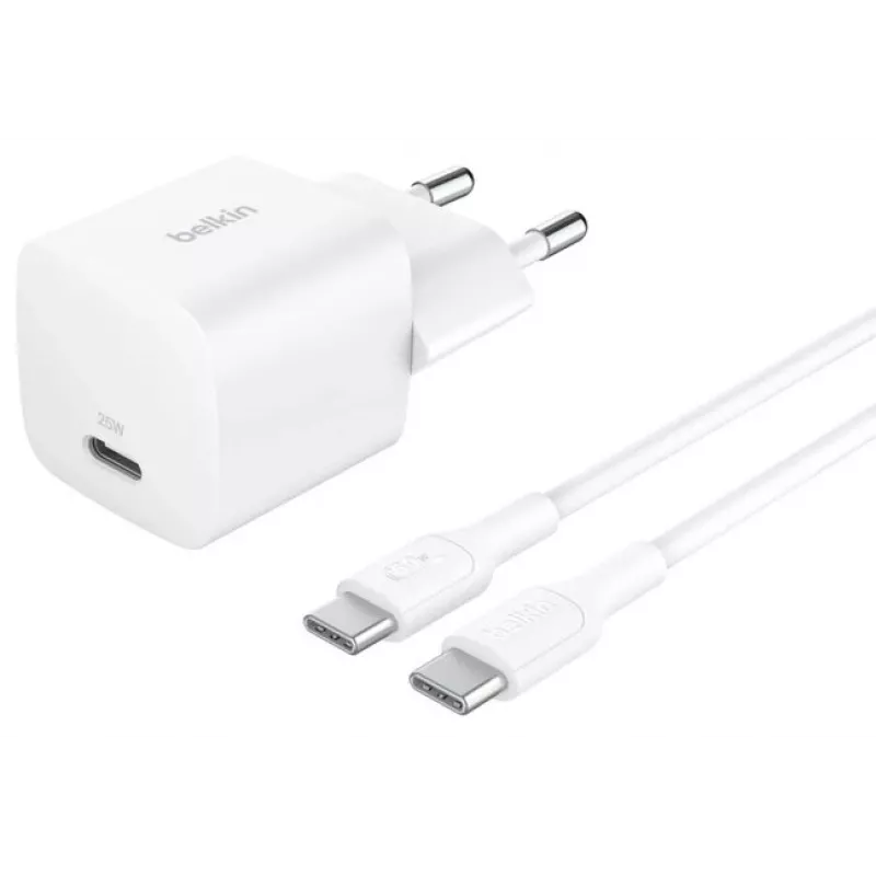 Netzteil Belkin BoostCharge WCA012KQ1MWH-B6 25W PD 3.1 PPS USB-C