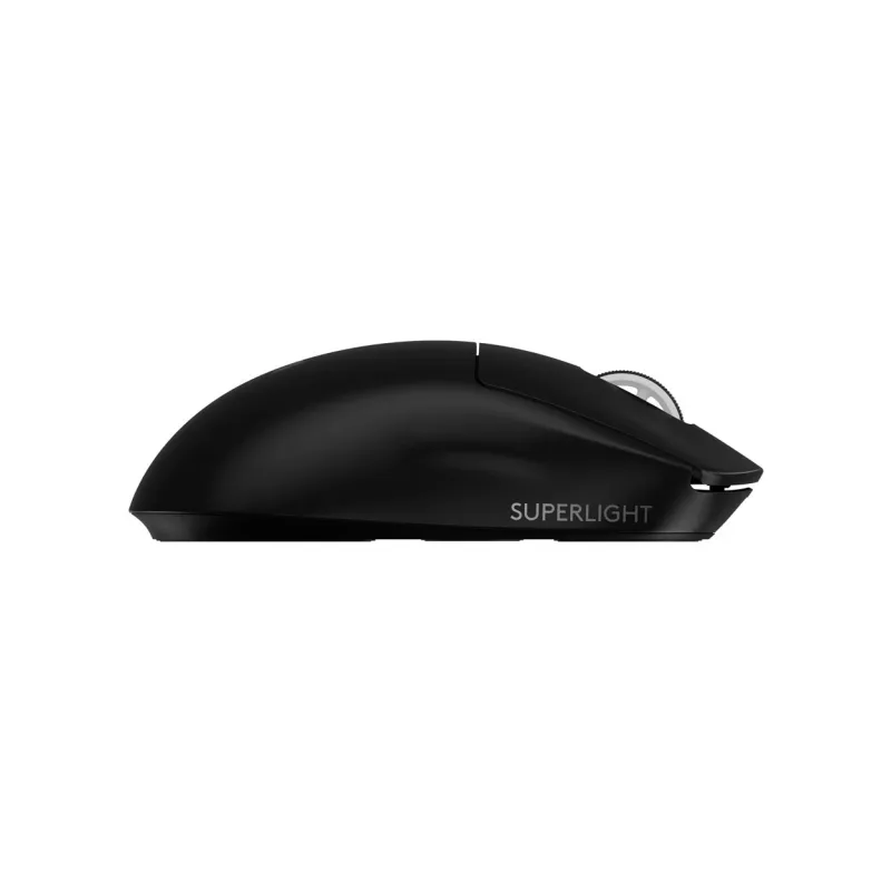 Logitech G PRO X SUPERLIGHT 2 - Maus - Gaming - optisch - 5 Tasten - kabellos - 2,4 GHz - USB Logitech LIGHTSPEED Empfänger - Schwarz (910-006631)