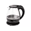 Wasserkocher | Adler | Wasserkocher | AD 1224 | Standard | 2000 W | 1,5 L | Glas | 360°-Drehsockel | Schwarz