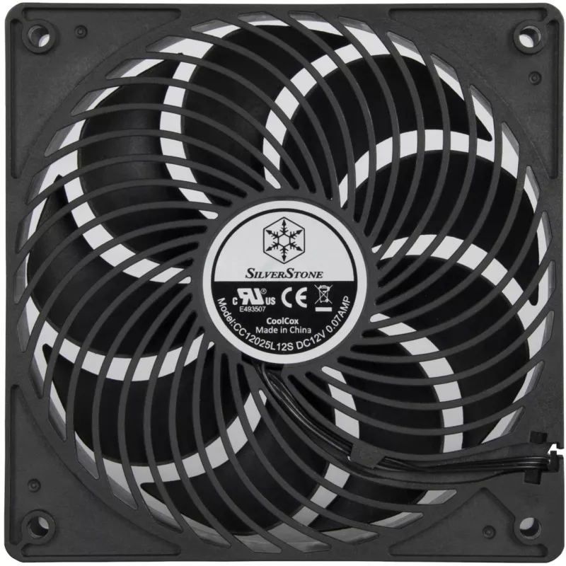 SilverStone SST-AP120I 120mm Gehäuselüfter - Schwarz