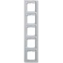 Busch-Jaeger 1754-0-4310. Produktfarbe: Aluminium, Markenkompatibilität: Busch-Jaeger. Breite: 80 mm, Höhe: 364 mm, Dicke: 1,1 cm (2CKA001754A4310)