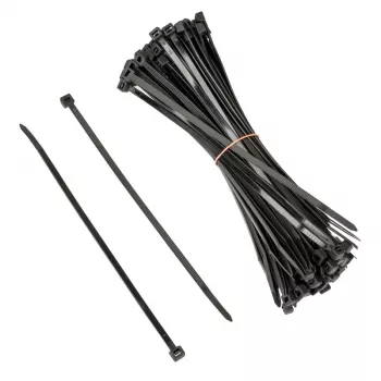 Kabelbinder-Set Kolink KL-CT-45200, 4,5 mm x 200 mm, 100 Stück, schwarz