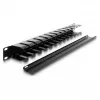 Patchpanel DELOCK 67628 1U, schwarz Nylon, 483 mm Tiefe, 70x44.5 mm