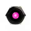 DimasTech Vandalismustaster 25mm Schwarzline Dot RGB (PD224) vandal-resistenter Drucktaster