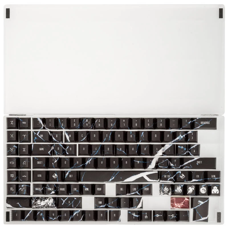 Tastenkappenset Traitors TARTARUS GAKC-373 — kompatible mechanische Tastaturtastenkappen, UK-Layout