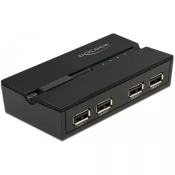 DeLOCK 11494 Computer-Daten-Umschalter Schwarz USB Type-A Type-B 0,48 Gbit/s