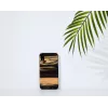 Handyhülle man and wood für iPhone XR — weiß Ebenholz schwarze Holzrückseite, schützende Schale