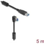 DeLOCK USB-Kabel Typ-A Stecker auf Typ-B Stecker 90° nach unten abgewinkelt 5 m