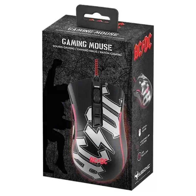 Subsonic Gaming-Maus AC/DC