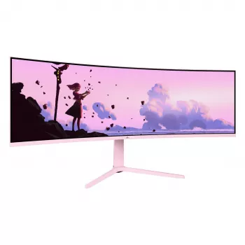 Curved-Monitor Arozzi Nova 49” (124,5 cm) Dual QHD 5120×1440 LED VA 32:9 4 ms Pink