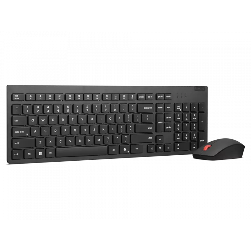 Lenovo Tastatur und Maus kabellos Schwarz