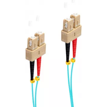 shiverpeaks BS77925/3 Glasfaserkabel 5 m SC OM3 Aqua-Farbe (BS77925/3)