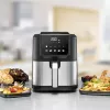 Heißluftfritteuse Rommelsbacher FRH 1500 — 5 L, 1500 W, Edelstahl/Schwarz