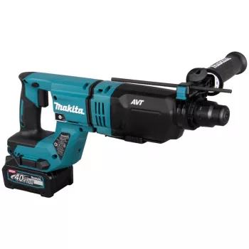 Akku-Kombihammer HR007GM201 XGT, 40 Volt, Bohrhammer Blau/Schwarz, 2x Li-Ion Akku 4,0 Ah