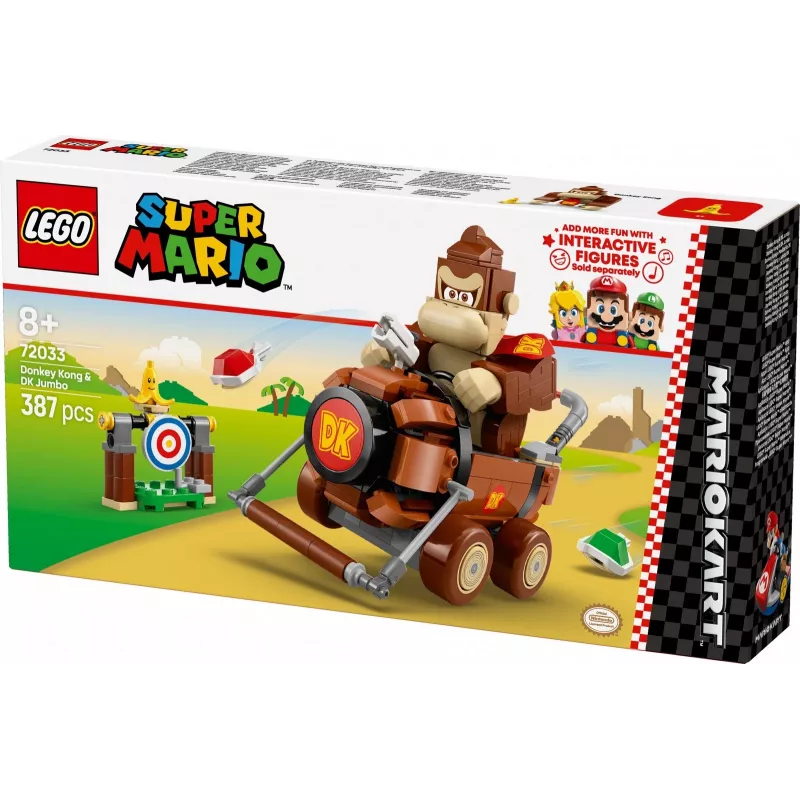 Building Blocks Super Mario 72033 Mario Kart – Donkey Kong und DK Jumbo