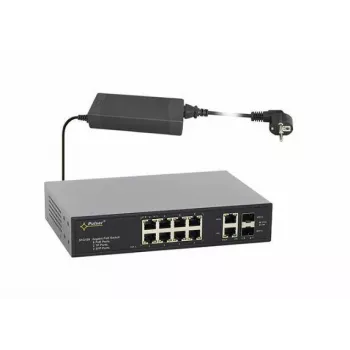 Industrieller PoE-Switch TP-LINK SFG108 – 12-Port-PoE, 802.3af/at-Unterstützung