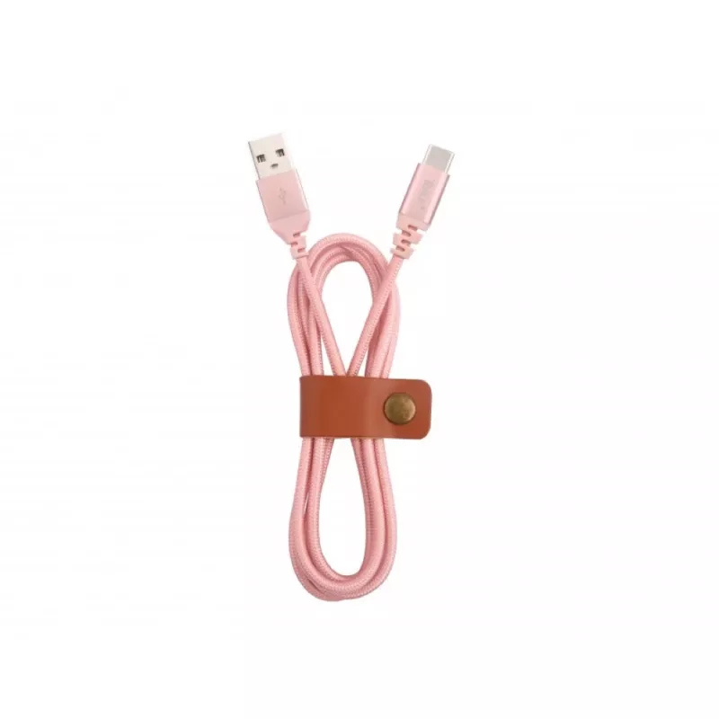 USB-Kabel Tellur TLL155281 USB 2.0 1 m USB A USB C Roségold