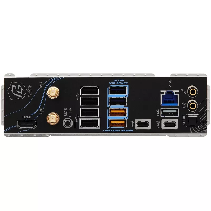 Mainboard ASRock Phantom Gaming B850 Riptide WiFi — AMD B850, Socket AM5, ATX, DDR5, 4x M.2, Wi‑Fi 7, 2.5Gb LAN