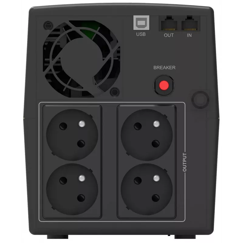 PowerWalker VI 2200 STL USV (Unterbrechungsfreie Stromversorgung) Line-Interactive 2,2 kVA 1320 W 4 Steckdosen