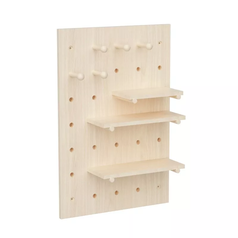 Maclean MC-130 WD Organizer aus Holz, Wandtafel 40x60 cm, max. 20 kg