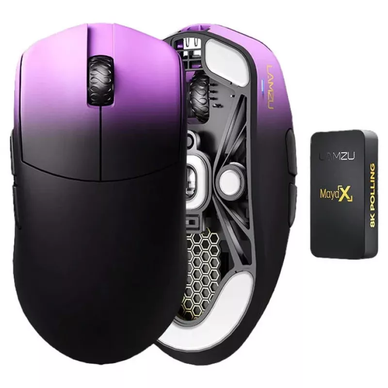 Lamzu Maya X Gaming-Maus – Purple Shadow