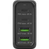 Goobay 64817 Ladegerät für Mobilgeräte Kopfhörer - Smartphone - Tablet Schwarz AC Schnellladen Innenbereich (64817)