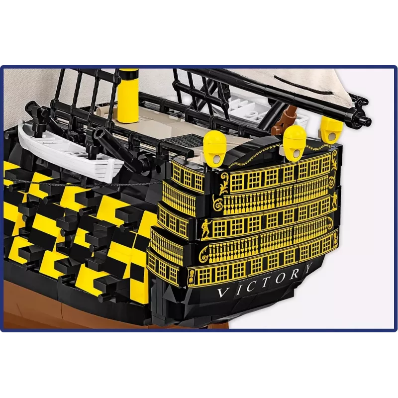 Bausatz Cobi HMS Victory — 2.517 Teile, detailliertes historisches Segelschiffmodell