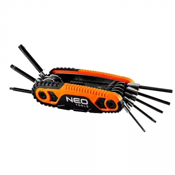 Neo Tools TORX-Schlüsselsatz: T9, T10, T15, T20, T25, T27, T30, T40