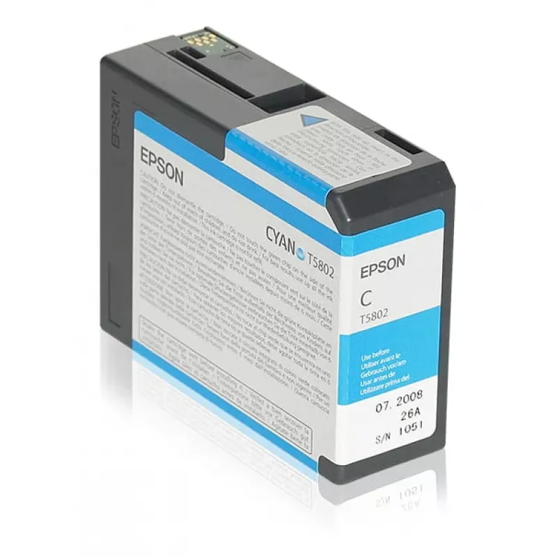 Epson Singlepack Cyan T580200, Cyan, 80 ml, 1 Stück