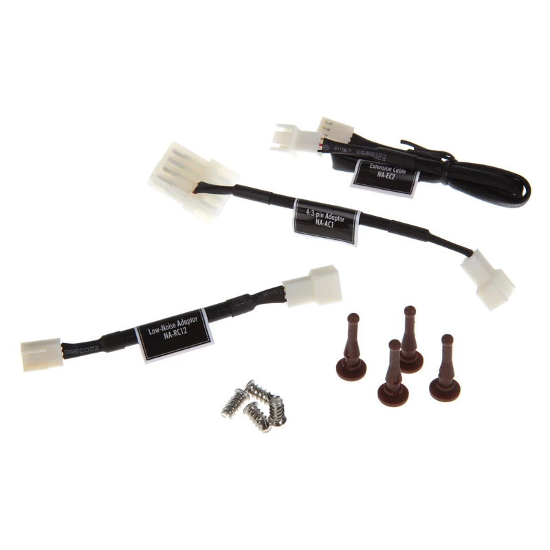 120 mm Noctua-Lüfter NF-S12A ULN, 12 V, 600–800 RPM, 74,3 m³/h, 0,72 W, 2 Geschwindigkeiten, 25 mm dick