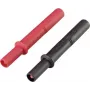 VOLTCRAFT MSL-505 Prüfspitzen-Verlängerung [4 mm-Stecker - Buchse 4 mm] Schwarz, Rot (VC-8085010)